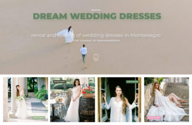 Wedding dresses website